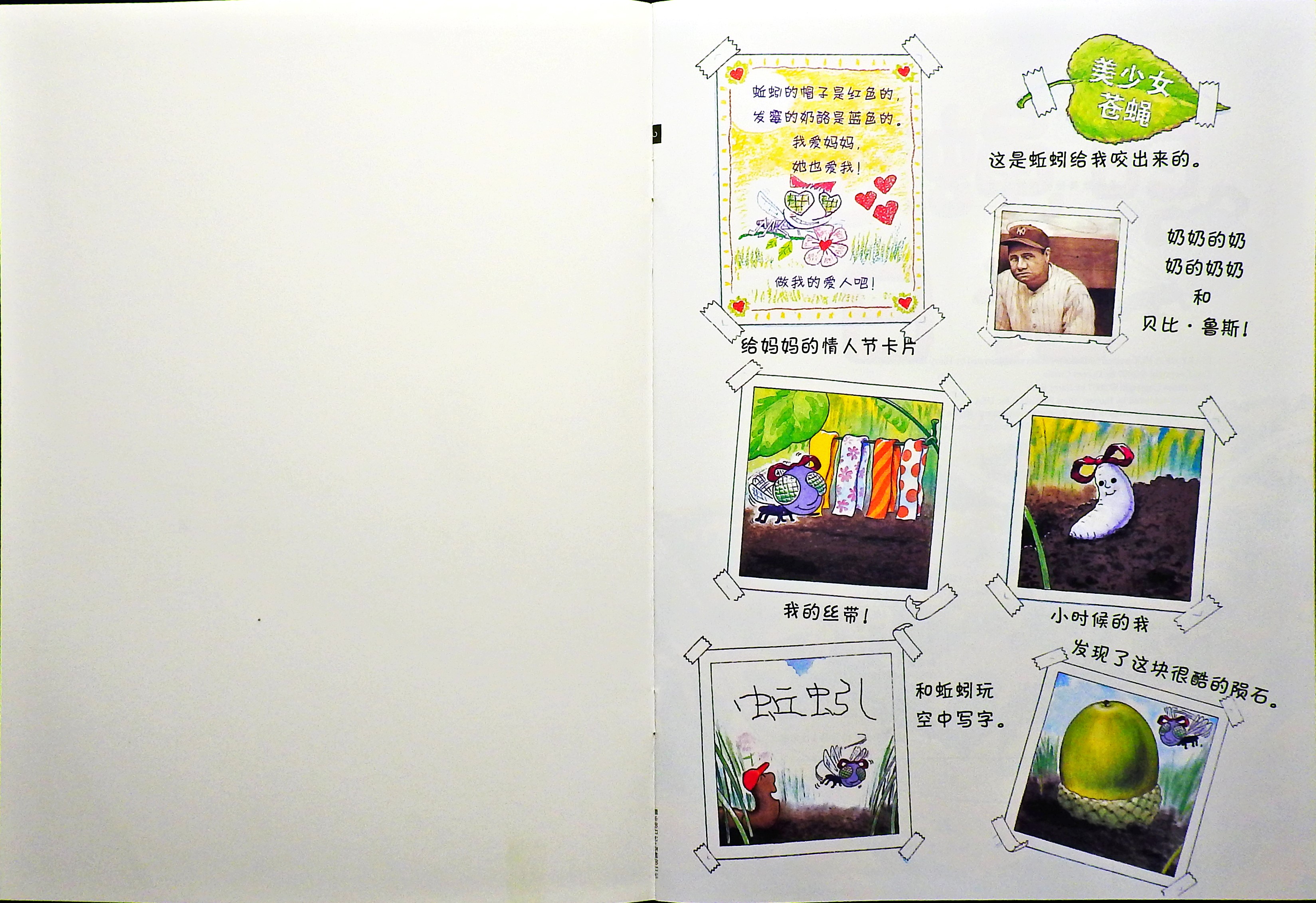 苍蝇的日记 (02),绘本,绘本故事,绘本阅读,故事书,童书,图画书,课外阅读
